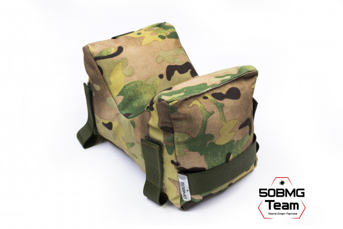 Баррикадный мешок Х-бэг 50BMG Team с возможностью крепления на оружие через платформу "Бабочка" (Multicam)
