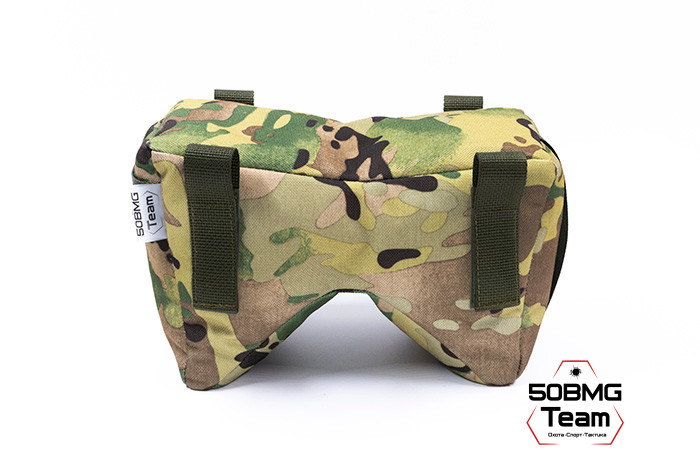 Баррикадный мешок Х-бэг 50BMG Team с возможностью крепления на оружие через платформу "Бабочка" (Multicam)