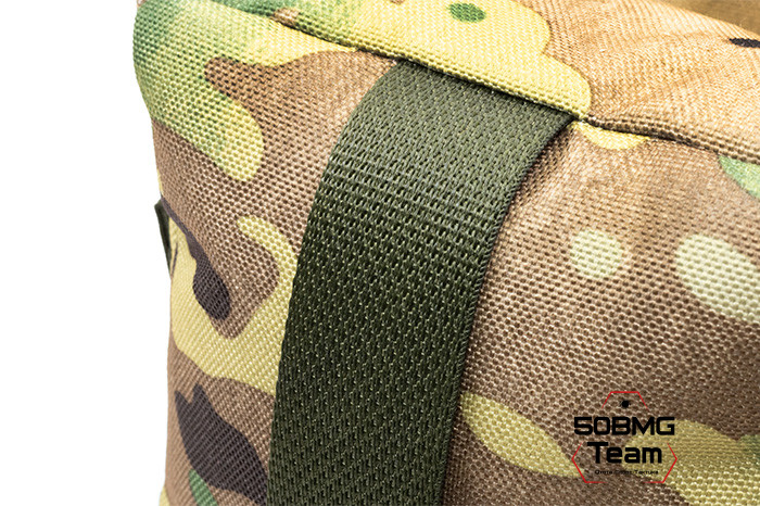 Баррикадный мешок Х-бэг 50BMG Team с возможностью крепления на оружие через платформу "Бабочка" (Multicam)