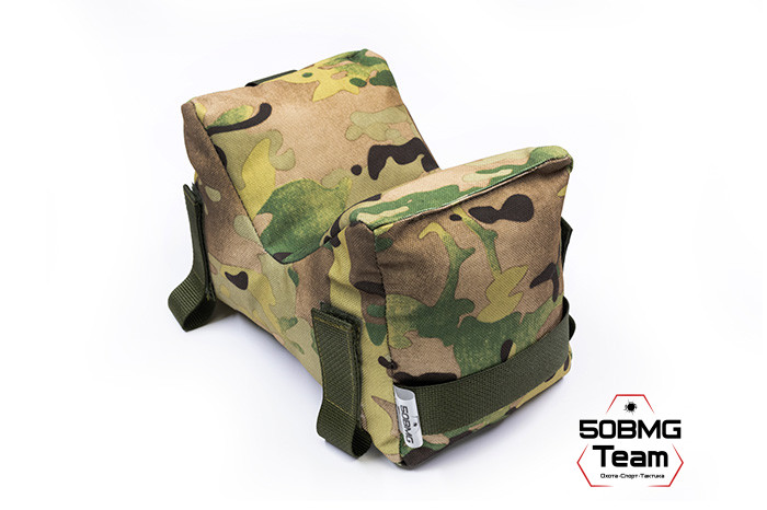 Баррикадный мешок Х-бэг 50BMG Team с возможностью крепления на оружие через платформу "Бабочка" (Multicam)