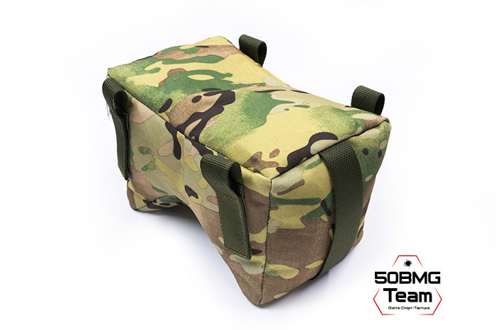 Баррикадный мешок Х-бэг 50BMG Team с возможностью крепления на оружие через платформу "Бабочка" (Multicam)