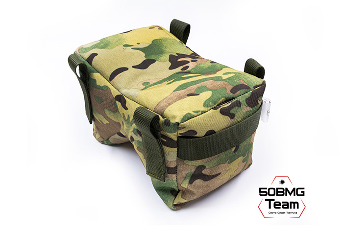 Баррикадный мешок Х-бэг 50BMG Team с возможностью крепления на оружие через платформу "Бабочка" (Multicam)