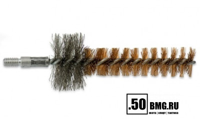 Бронзовый ершик Bore Tech для патронника .308 Cal. (7,62мм) резьба папа 8/32 (BTBC-30-100)