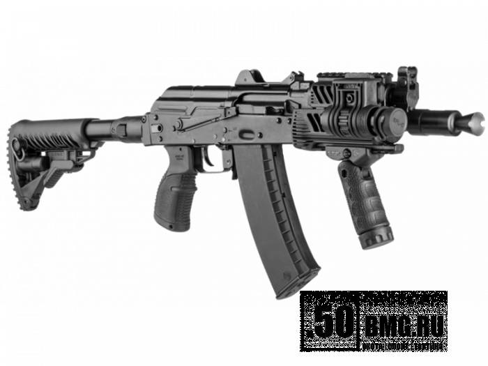Телескопический приклад FAB Defence M4-AKS PM складной для АКС-74У