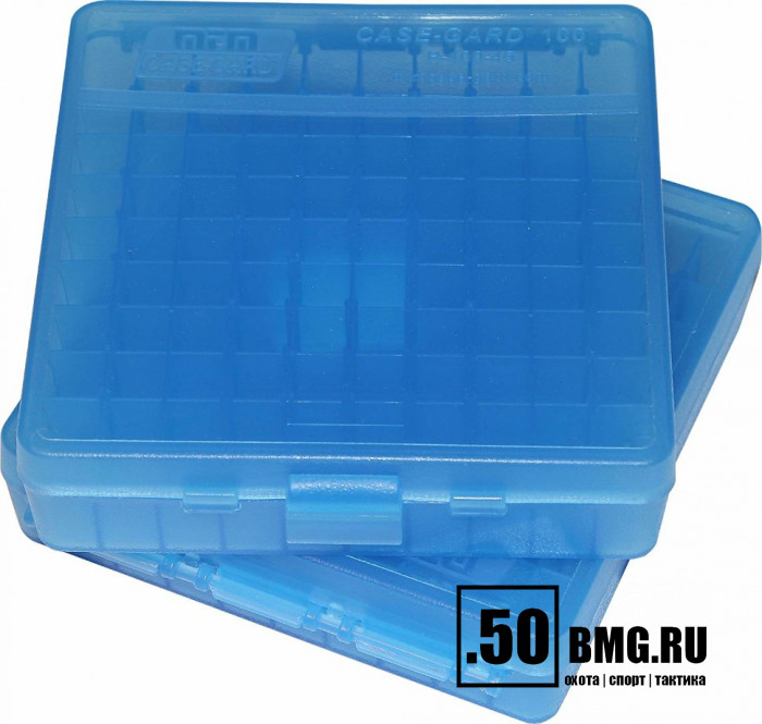 Кейс MTM для 100 патронов (22LR/25ACP)