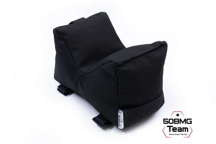 Баррикадный мешок Х-бэг 50BMG Team с возможностью крепления на оружие без использования платформы (Black)
