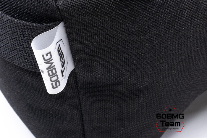 Баррикадный мешок Х-бэг 50BMG Team с возможностью крепления на оружие без использования платформы (Black)