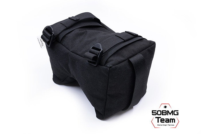Баррикадный мешок Х-бэг 50BMG Team с возможностью крепления на оружие без использования платформы (Black)