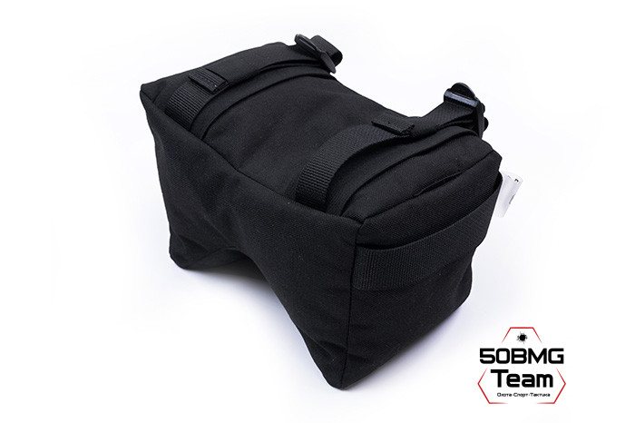 Баррикадный мешок Х-бэг 50BMG Team с возможностью крепления на оружие без использования платформы (Black)