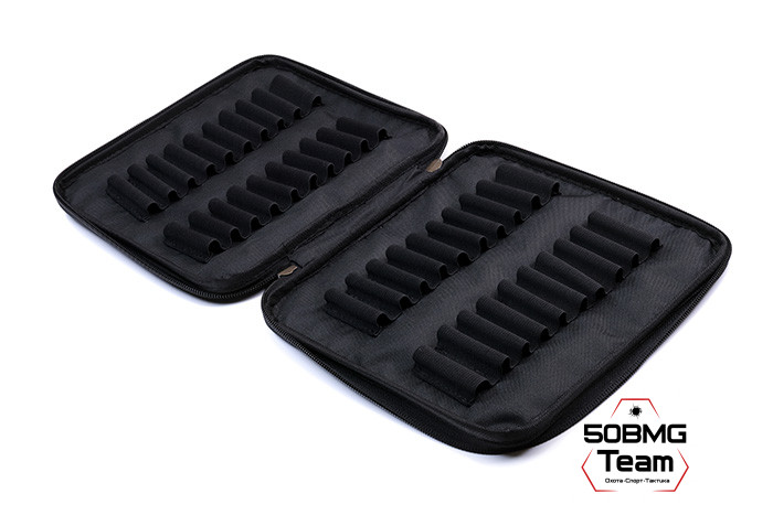 Клатч для патронов на 40шт 50BMG Team для кал. 308, 7,62х54 (Black)
