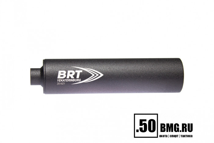 Реактивный ДТК Lite закрытого типа BRT для CZ/ТОЗ 78-04, кал. 223/5,45/22lr (160мм, 6 камер , резьба 1/2"-20 UNEF, п/п 7 мм, ⌀ 40мм)