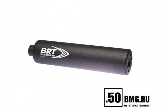 Реактивный ДТК Lite закрытого типа BRT для CZ/ТОЗ 78-04, кал. 223/5,45/22lr (160мм, 6 камер , резьба 1/2"-20 UNEF, п/п 7 мм, ⌀ 40мм)