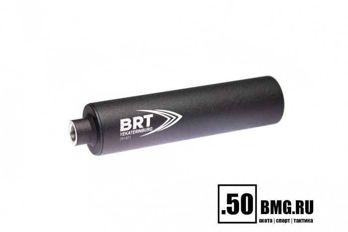 Реактивный ДТК Lite закрытого типа BRT для CZ/ТОЗ 78-04, кал. 223/5,45/22lr (160мм, 6 камер , резьба 1/2"-20 UNEF, п/п 7 мм, ⌀ 40мм)