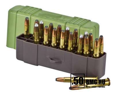 Plano Коробка 20 патронов к.22-250, .250 Savage, 30-30 Win, .32 Win