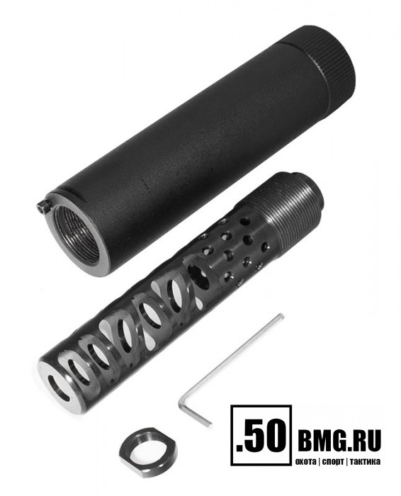 Пламегаситель Тактика-Тула НОЧЬ-2 ТК 598 9,6Х53R LANCASTER (.411ТКМ) (М16х1LH) (20083)