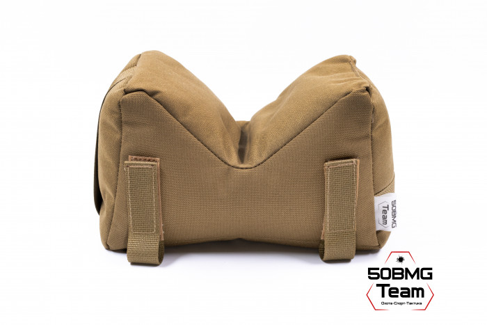 Баррикадный мешок Х-бэг 50BMG Team с возможностью крепления на оружие через платформу "Бабочка" (Coyote Brown)