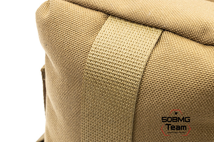 Баррикадный мешок Х-бэг 50BMG Team с возможностью крепления на оружие через платформу "Бабочка" (Coyote Brown)