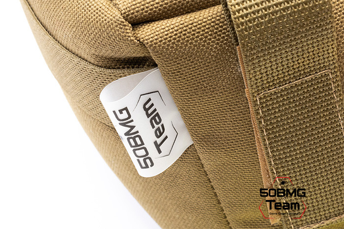 Баррикадный мешок Х-бэг 50BMG Team с возможностью крепления на оружие через платформу "Бабочка" (Coyote Brown)