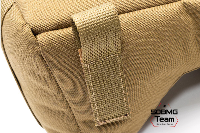 Баррикадный мешок Х-бэг 50BMG Team с возможностью крепления на оружие через платформу "Бабочка" (Coyote Brown)