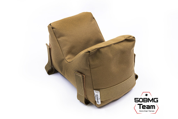 Баррикадный мешок Х-бэг 50BMG Team с возможностью крепления на оружие через платформу "Бабочка" (Coyote Brown)