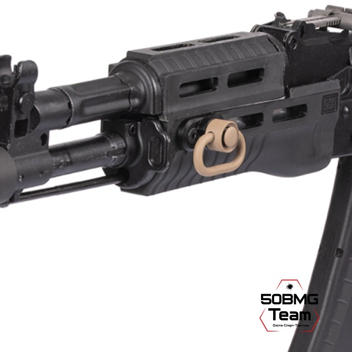 Крепление QD антабки ShotTime на M-LOK, чёрный (ST-QD-M)