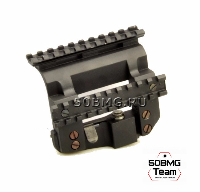 Быстросъемный кронштейн Зенит Weaver с доп. планкой на Тигр, СВД, СКС