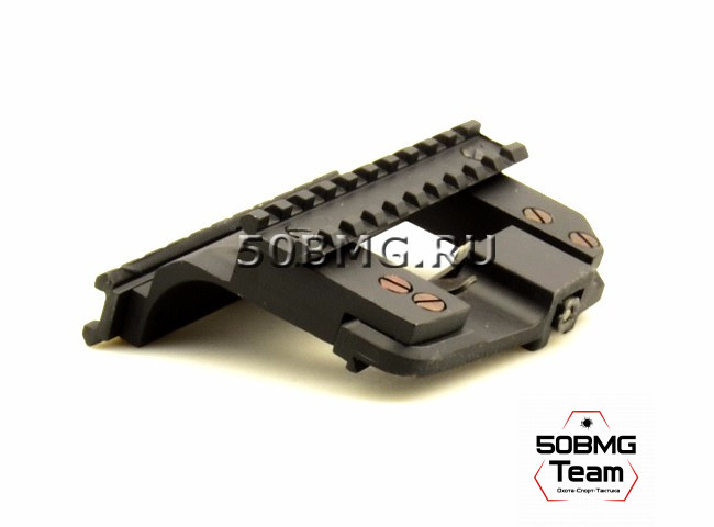 Быстросъемный кронштейн Зенит Weaver с доп. планкой на Тигр, СВД, СКС