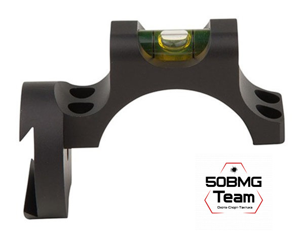 Верхнее полукольцо Nightforce 30 мм с уровнем и креплением для угломера, 4 винта (A129)