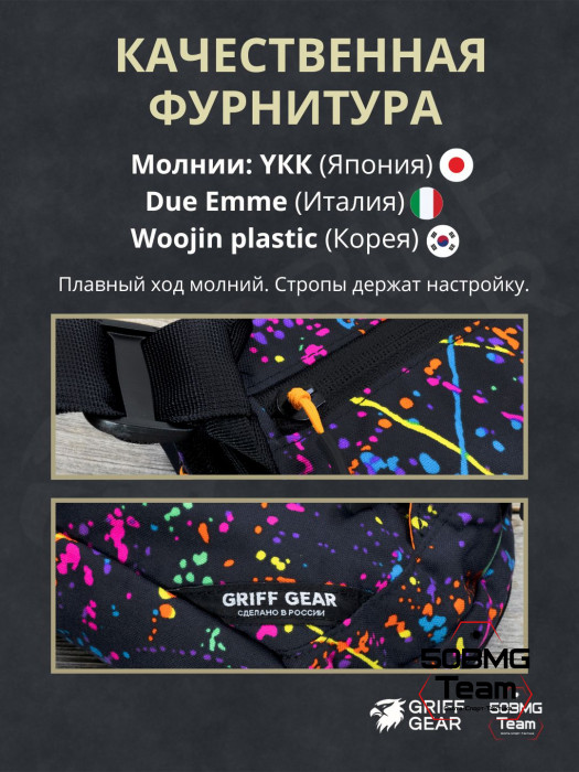 Сумка поясная Griff Gear Гефест XL (Клякса)