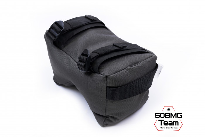 Баррикадный мешок Х-бэг 50BMG Team с возможностью крепления на оружие без использования платформы (Gray)