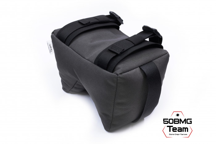 Баррикадный мешок Х-бэг 50BMG Team с возможностью крепления на оружие без использования платформы (Gray)