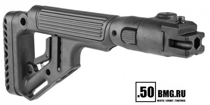 Складной приклад FAB Defense со щекой для АК, АКМ, АКС, АКМС, Сайги или Вепря (UAS-AK P)