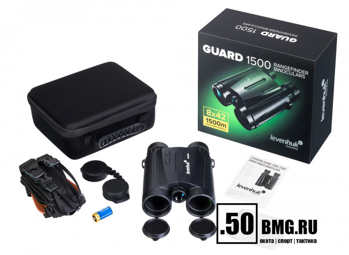 Бинокль с дальномером Levenhuk Guard 1500