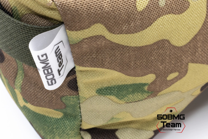 Баррикадный мешок Х-бэг 50BMG Team с возможностью крепления на оружие без использования платформы (Multicam)