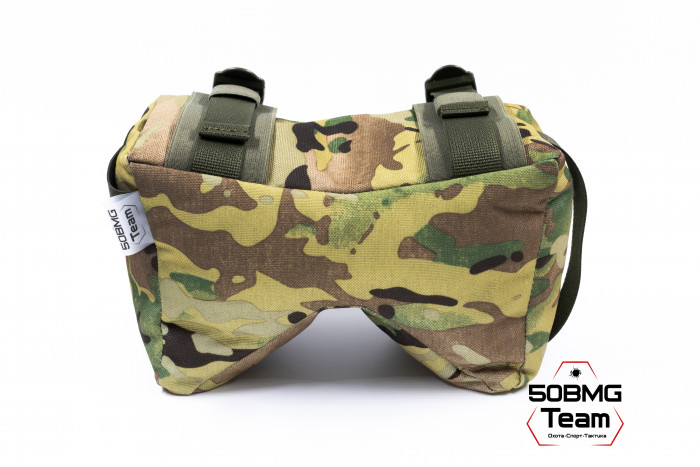 Баррикадный мешок Х-бэг 50BMG Team с возможностью крепления на оружие без использования платформы (Multicam)