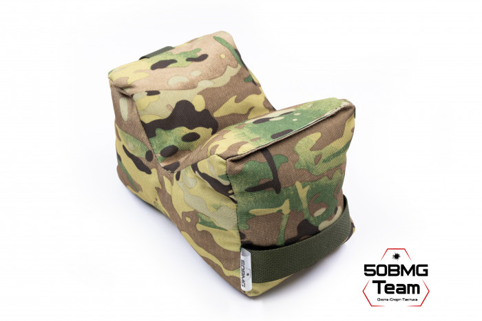 Баррикадный мешок Х-бэг 50BMG Team с возможностью крепления на оружие без использования платформы (Multicam)