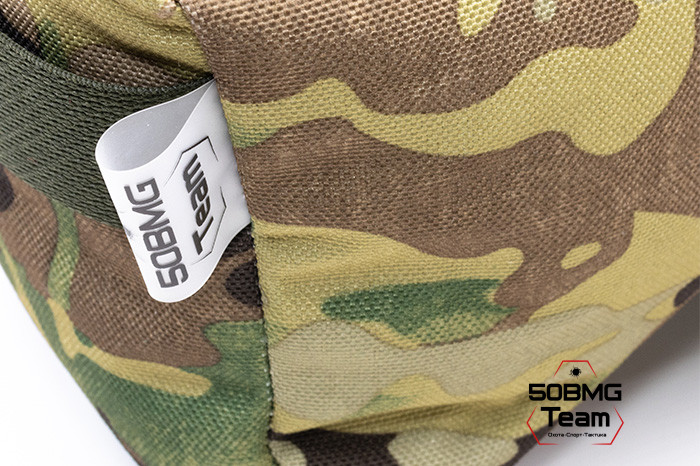 Баррикадный мешок Х-бэг 50BMG Team с возможностью крепления на оружие без использования платформы (Multicam)