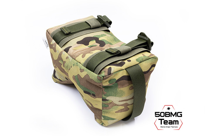 Баррикадный мешок Х-бэг 50BMG Team с возможностью крепления на оружие без использования платформы (Multicam)