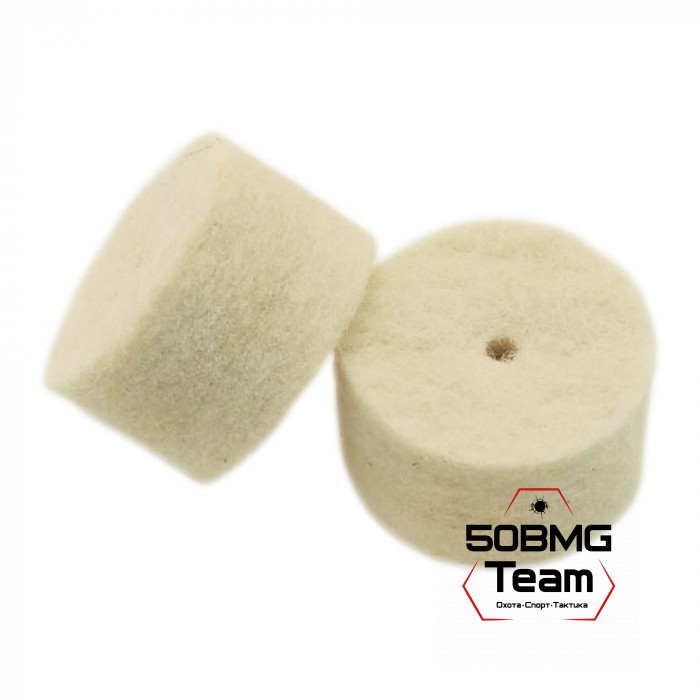 Войлочные патчи ЧИСТОGUN, Cal. 12, диаметр 21,0 мм, 25 шт./уп.