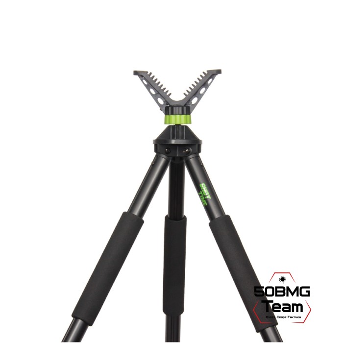 Оружейная опора ShotTime, 3 ноги, с поворотом на 360°, 102-180см (ST-TS3-180)