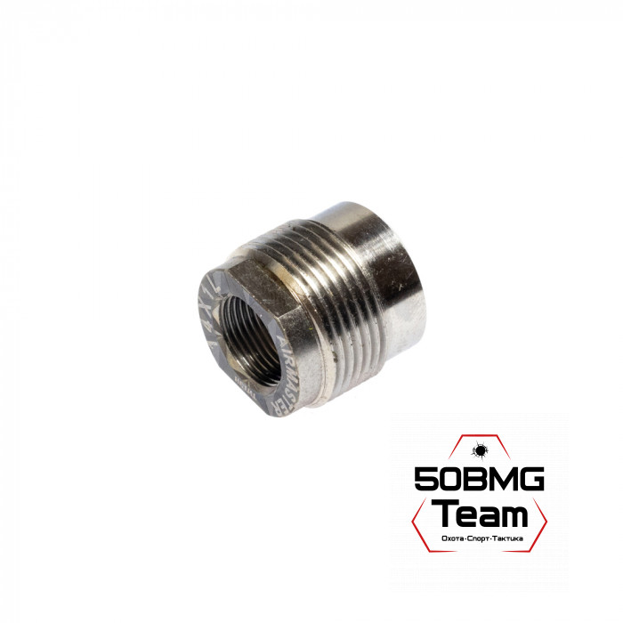 Гайка-адаптер Airmaster для установки на оружие, титан (с резьбы 24x1,5R)