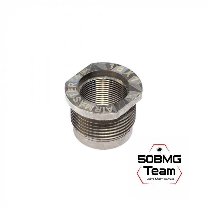 Гайка-адаптер Airmaster для установки на оружие, титан (с резьбы 24x1,5R)