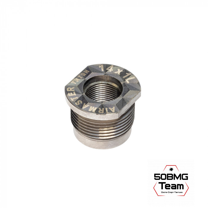 Гайка-адаптер Airmaster для установки на оружие, титан (с резьбы 24x1,5R)