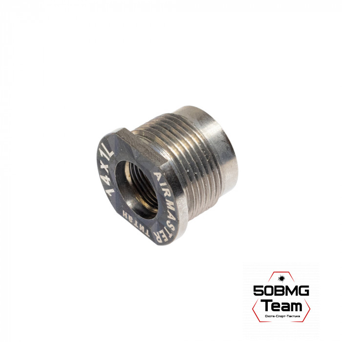 Гайка-адаптер Airmaster для установки на оружие, титан (с резьбы 24x1,5R)