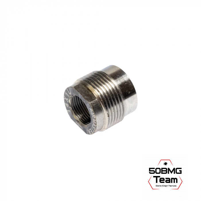 Гайка-адаптер Airmaster для установки на оружие, титан (с резьбы 24x1,5R)