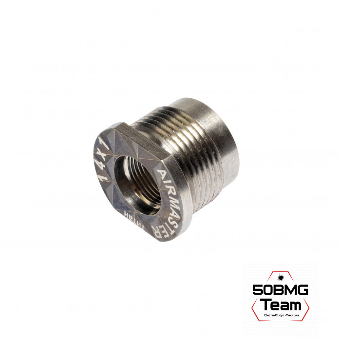 Гайка-адаптер Airmaster для установки на оружие, титан (с резьбы 24x1,5R)