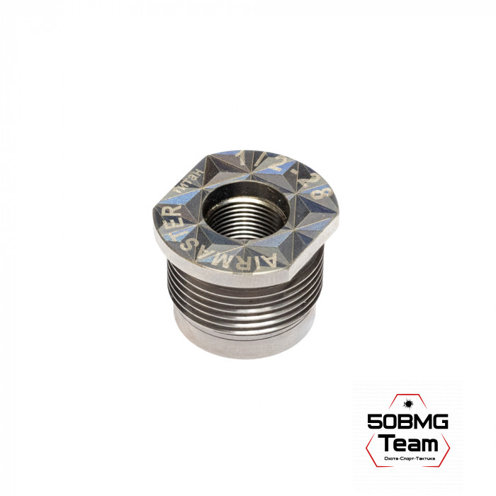 Гайка-адаптер Airmaster для установки на оружие, титан (с резьбы 24x1,5R)