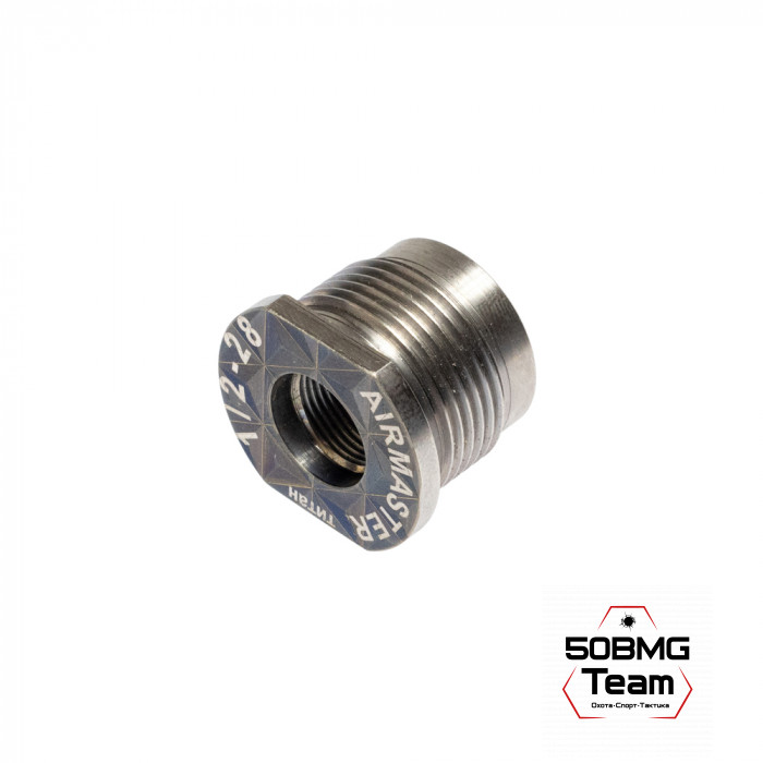Гайка-адаптер Airmaster для установки на оружие, титан (с резьбы 24x1,5R)