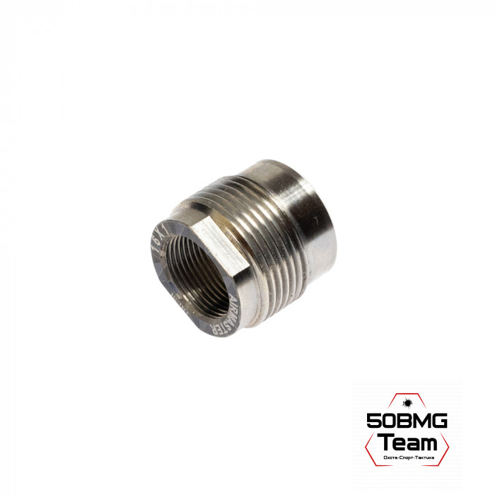 Гайка-адаптер Airmaster для установки на оружие, титан (с резьбы 24x1,5R)