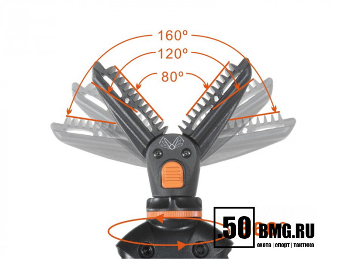 Опора Vanguard PRO B72 2 ноги, высота 87-183 см.